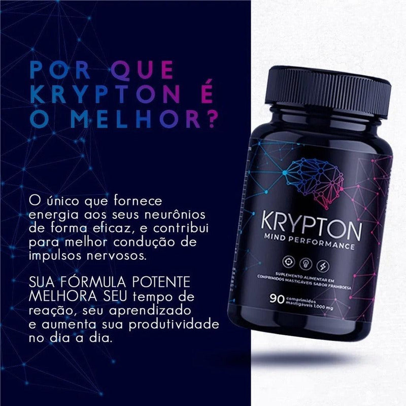 Krypton Compre 1 Leve 2 - Foco Concentração e Memória