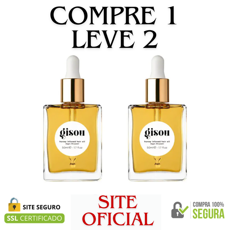 Oleo Gisou - Compre 1 Leve 2 - Reparação de Cabelo